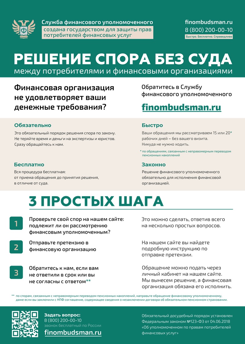 Служба финансового уполномоченного